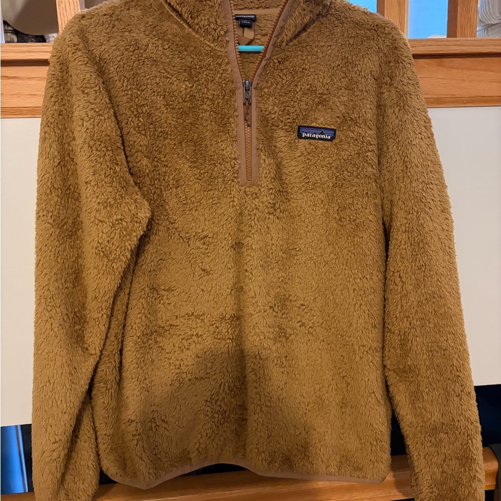 Women’s Patagonia Tan 1/4 Zip Fleece